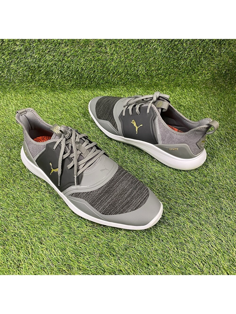 Puma Ignite NXT Lace 192225-02 Mens Spikeless Golf Shoes Size 14 Waterproof